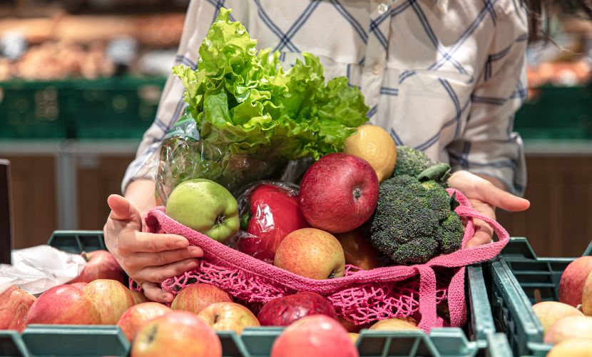 Frutta e Verdura al supermercato, per un rifornimento di prodotti salutari a gennaio
